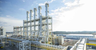 Polysilicon plant of Wacker Chemie in Charleston, Tennessee, USA