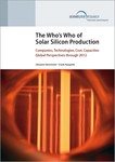 The Who’s Who of Solar Silicon Production (Basic Edition, 2010) from Bernreuter Research