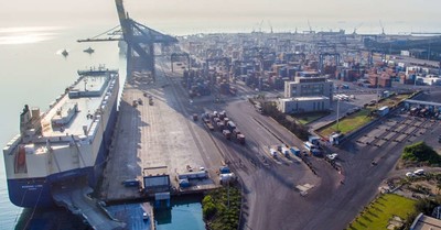 Port of Mundra, Gujarat state, India