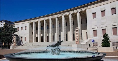 Court building of the Tribunale di Bolzano (Italy)
