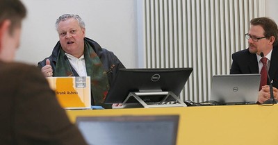 SolarWorld’s CEO Frank Asbeck (left) and CFO Philipp Koecke