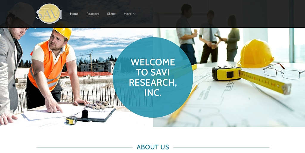 Homepage of Savi Research, Inc.