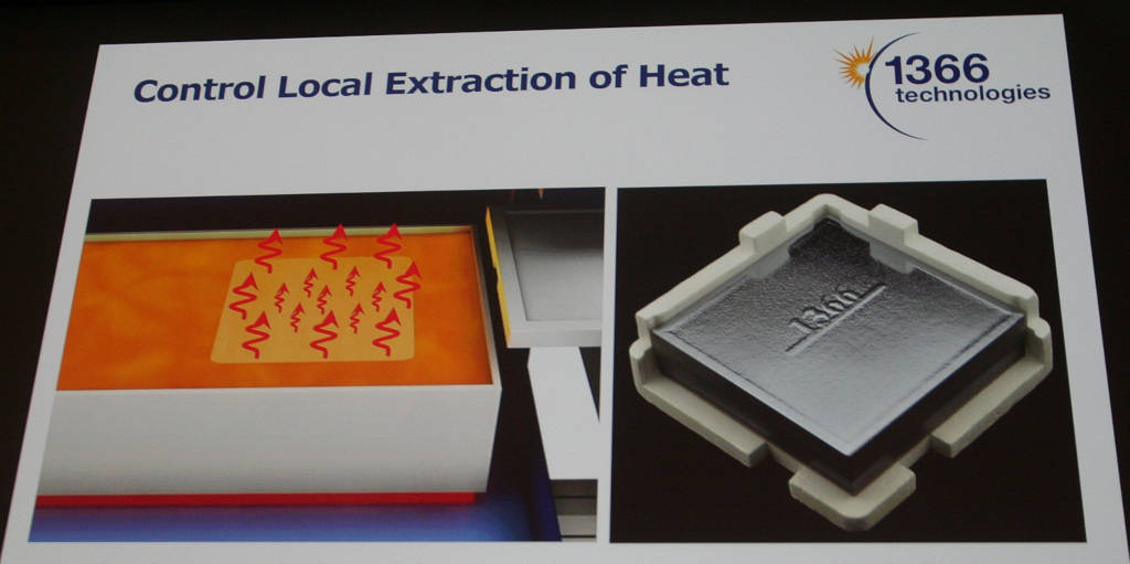 Direct wafer process of 1366 Technologies