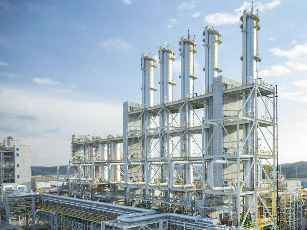 Polysilicon plant of Wacker in Charleston, Tennessee, USA