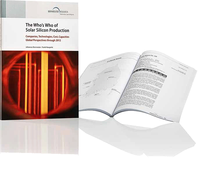 The Who's Who of Solar Silicon Production (Basic Edition)